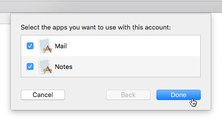 setting up mail on mac
