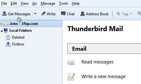 get thunderbird email